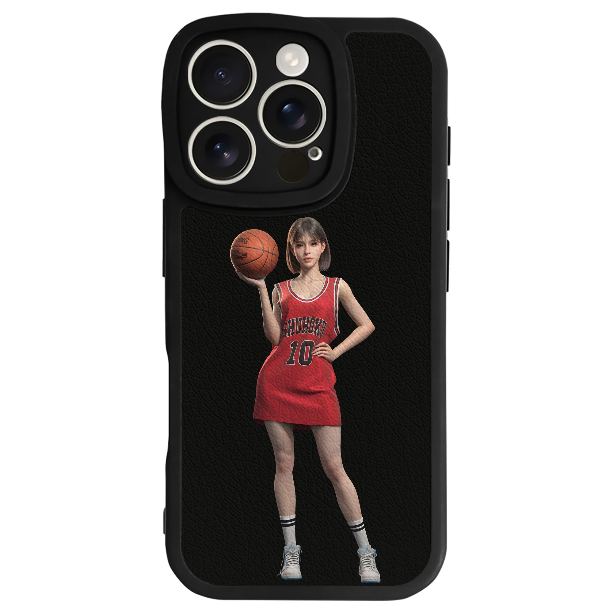 （画像用） SLAM DUNK／スラムダンク 【iPhone 16シリーズ対応】シリコンスマホケース（レザー調） 材質：シリコン